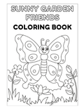 Sunny Garden Friends Coloring Book